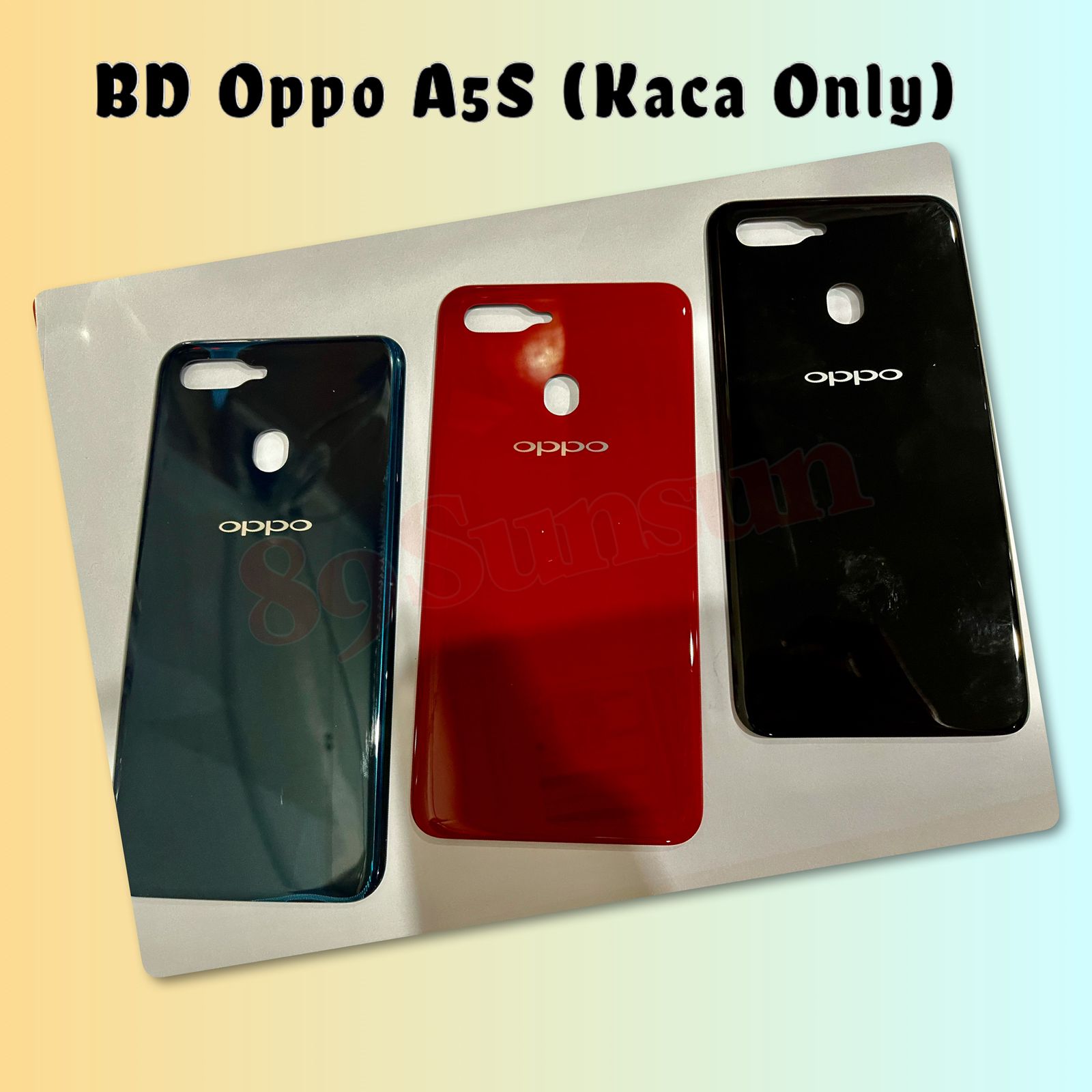 BD OPPO A5S BLACK/BACKDOOR ONLY